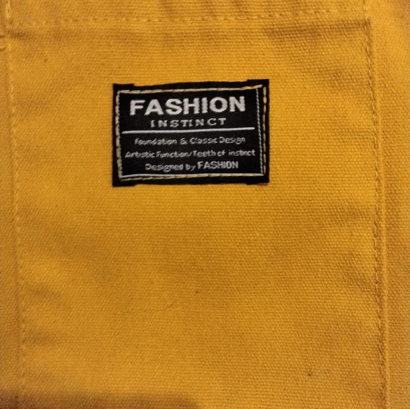 Fashion Instinct Tote Bag Yellow - Picture 3 of 11